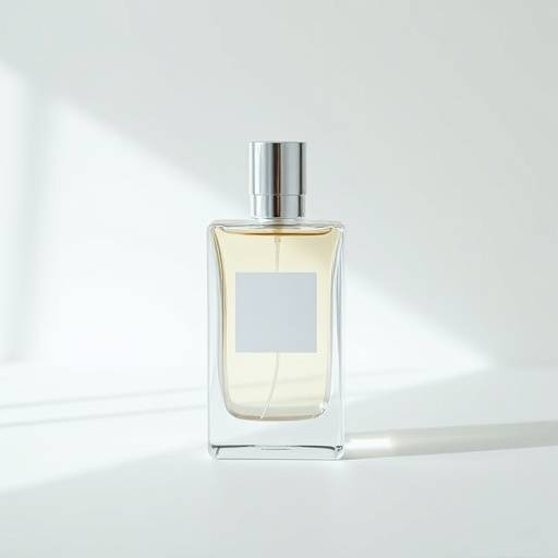 Fotografia de produto: Garrafa de perfume em fundo branco.